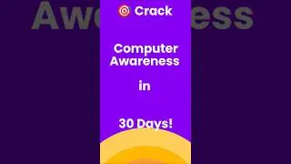New series for SSC, Bank, Railway and Government exam- Computer Awareness #sscexam #ssccg