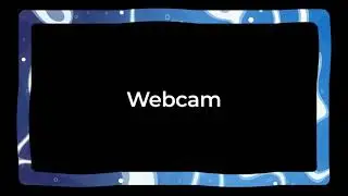 Ocean Waves Webcam Overlay Borders - Facecam, Gameframe & Stream Label for Twitch and SLOBS / OBS