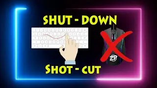 How To Shut Down Laptop In Windows 10 With Keyboard | How To Shutdown Computer #shutdown