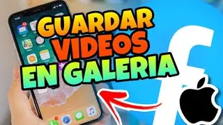 👉 Como GUARDAR VIDEOS de FACEBOOK en GALERIA en IPHONE 🔥 2023