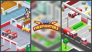 Idle Firefighter Tycoon - Fire Emergency Manager (Gameplay Android)