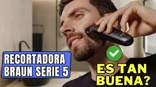 OPINIÓN Recortadora de Barba BRAUN SERIE 5 - 10 en 1 para pelo, nariz, orejas, corporal...