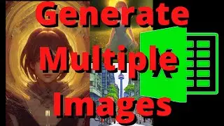 Generate Multiple Images using Stable Diffusion and Excel!