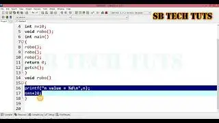 Extern Storage Class in C++ | Storage Classes | External Variable | C++ Programming | Telugu