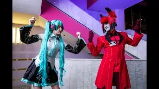 Alastor Miku At The Lube Fest.