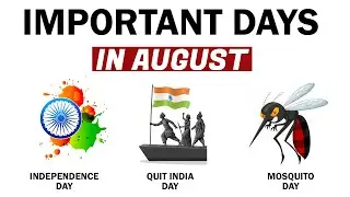 Important Days in August [Updated List] - Important Dates in the month of August