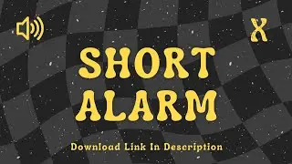 Short Alarm - Sound Effect No Copyright