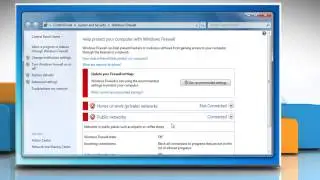 How to Customize Windows Firewall on a Windows® 7 PC