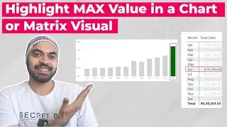 Highlight MAX Value in a Chart or Matrix / Table Visual