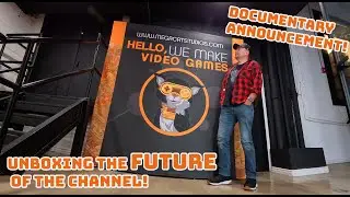 Documentary Announcement AND a not so Random Unboxing from Mega Cat Studios 
