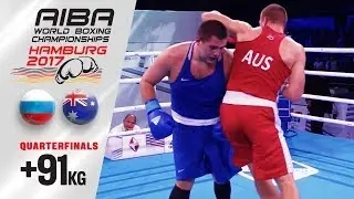 Quarterfinals (+91kg) GOODALL Joseph  (Australia) vs BABANIN Maxim (Russia)