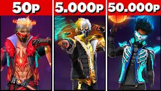 😱УКРАЛ АККАУНТЫ за 500р, 5000р, и 50000р в ФРИ ФАЕР! ➤ ОБЗОР на ТРИ АККАУНТА! - Garena Free Fire