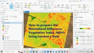 How to prepare the Normalized Difference Vegetation Index (NDVI) in ArcGIS Pro