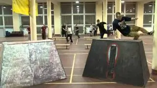 Moscow Parkour Academy Gym Training