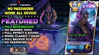 NEW | Script Skin Brody STUN No Password | Full Effect & Sound - Patch Terbaru