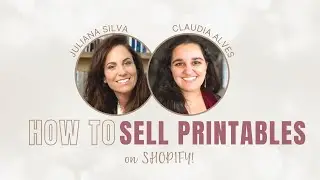 How To Sell Printables On Shopify  | Etsy Alternative (2023)