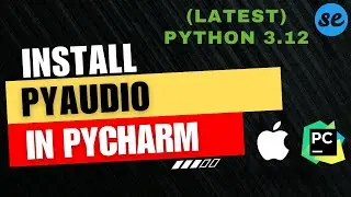 How to Install Pyaudio in Pycharm on Mac