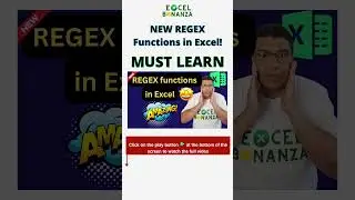 NEW REGEX functions in Excel | Amazing functions for data cleaning!