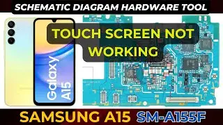 Samsung A15 SM-A155 Touch Screen Not WORKING | Hardware Schematic Diagram with jumper | DMR SOLUTION