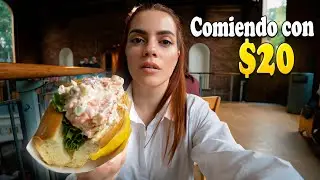 Probando Comida Típica en Boston con 20 dólares 💵