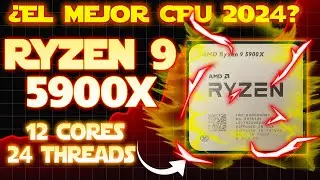 🔥Ryzen 9 5900X - ¿ Que tan bueno es en 2024? Mejor que Ryzen 7 5700X y Ryzen 7 5800X