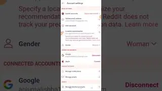 how to change gender on Reddit 