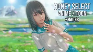 Honey Select 2 Anime / Toon Shader Tutorial