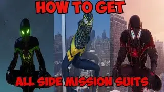 How To Get All Side Mission Suits | Spider-Man Miles Morales PS5