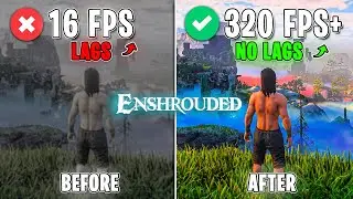 How To Boost FPS, FPS Drops and Lag in Enshrouded - Best Settings for MAX FPS!