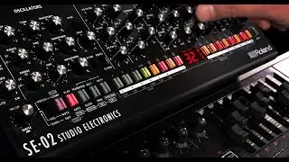 Overview of the Roland SE-02 Analog Synthesizer