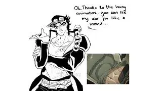 Look at our abs! - A JoJo's Bizarre Adventures Comic Dub