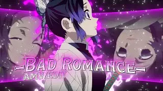 「Bad Romance💜🦋 」Shinobu Kocho |「EDIT/AMV」4K