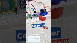 Control Servos Using Gestures and MicroPython with Raspberry Pi Pico W