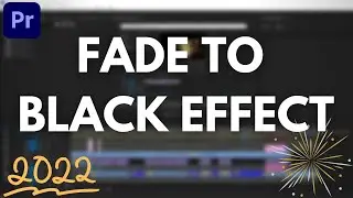 How to Fade to Black in Premiere Pro 2022 | Moamen Tutorials