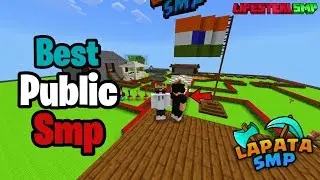 💫 Best Lifesteal Public Smp Server For Minecraft 🫒 | Java + PE | 24/7 Online| Free To Join 🧩