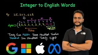 Integer to English Words | Leetcode 273