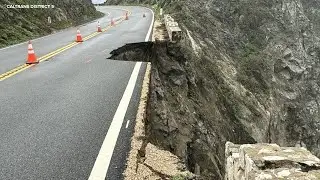 1,600+ possibly isolated Big Sur area after parts of road fall off, officials say