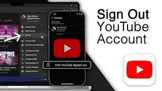 How To Sign Out YouTube Account! [2024]