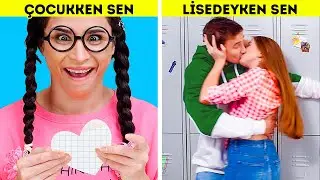 LİSEDEKİ SİZ İLE ÇOCUKKEN SİZ || Farklı insan tiplerinin kendinizle ilişkilendirebileceğiniz anları