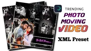 New Trending Photo Moving Video Editing | Alight Motion video editing | Photo Slide video editing