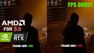 FSR 3 Mod on Alan Wake 2 | RTX 3060 + Ryzen 7 5800H | 1080P LOW Settings Tested