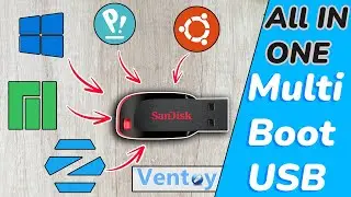 VENTOY Tutorial - How To Create VENTOY Bootable USB // Multi Boot USB Drive