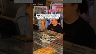 Yunanca konuşmaya çalışırsın, Yunanlar ise seninle Türkçe konuşurlar. 