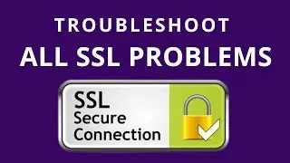 How to fix SSL Certificate Installation issues | SSL Connection Error #For Beginners : 2024