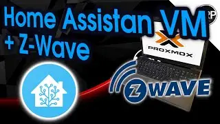 Home Assistant VM + Z-Wave setup in Proxmox | Proxmox Home Server | Home Lab