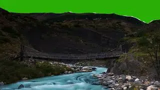 River Green Screen Effects Free Use 4K with SFX