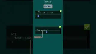 Learn css font property 