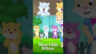 Three Little Kittens | Nursery Rhymes from Superkid TV Kids Songs #education #learning #animals