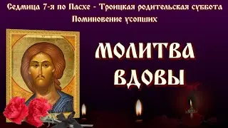 22 ИЮНЯ 🕯 МОЛИТВА ВДОВЫ  🙏  РОДИТЕЛЬСКАЯ СУББОТА 