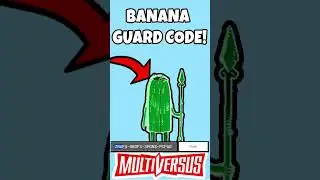 BANANA GUARD REDEEM CODE FOR MULTIVERSUS #multiversus #warnerbros #redeemcode